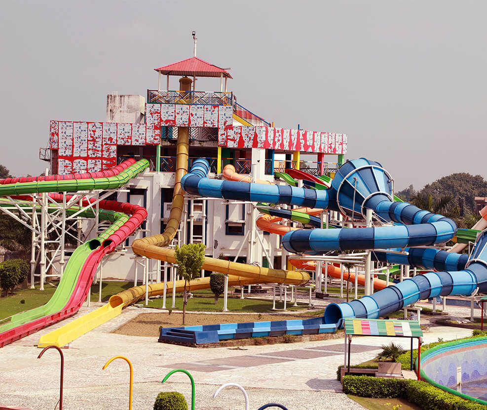 Best Water Park in Lucknow - Amusement Adventure theme - MJ Funcity